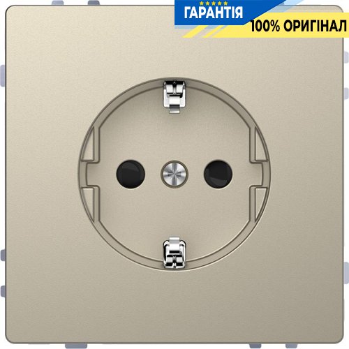 Розетка з/к і шторками D-Life «Сахара» Merten MTN2300-6033