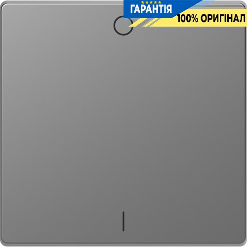 Клавіша 1-а з символом O / I D-Life «Нержавіюча сталь» Merten MTN3301-6036
