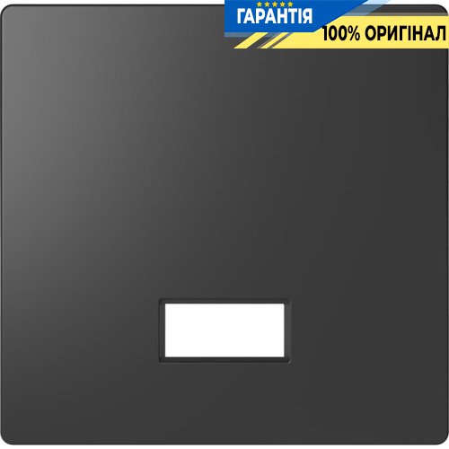 Клавиша с полем для символа D-Life «Антрацит» Merten MTN3350-6034