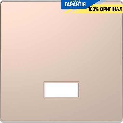 Клавіша з полем для символу D-Life «Шампань» Merten MTN3350-6051