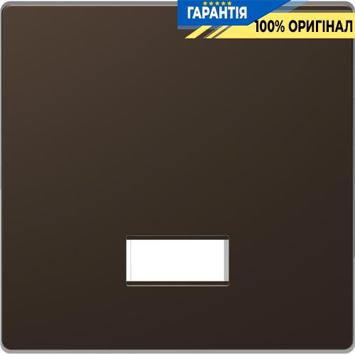 Клавіша з полем для символу D-Life «Мокко» Merten MTN3350-6052