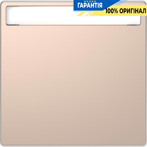 Клавіша 1-а з полем для напису D-Life «Шампань» Merten MTN3360-6051