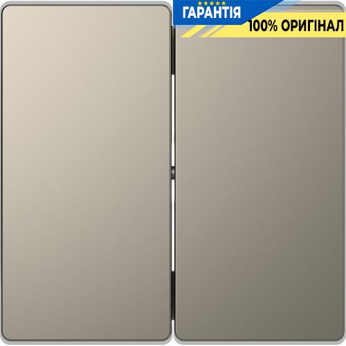 Клавиша 2-а D-Life «Никель» Merten MTN3400-6050