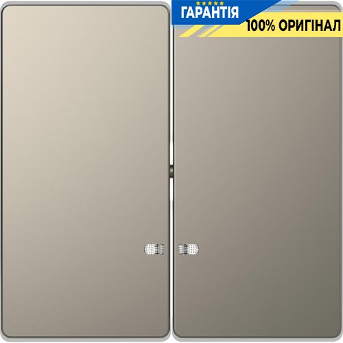 Клавіша 2-а D-Life для LED «Нікель» Merten MTN3420-6050