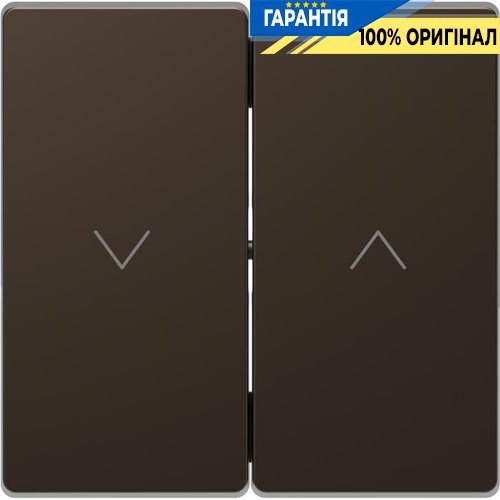 Клавіша D-Life для жалюзі «Мокко» Merten MTN3855-6052