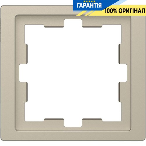 Рамка 1-постовая D-Life «Сахара», Merten MTN4010-6533
