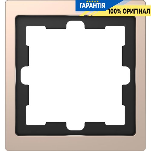 Рамка 1-а D-Life «Шампань», Merten MTN4010-6551