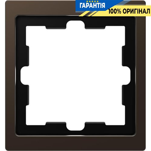 Рамка 1-а D-Life «Мокко», Merten MTN4010-6552