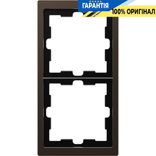 Рамка 2-а D-Life «Мокко», Merten MTN4020-6552