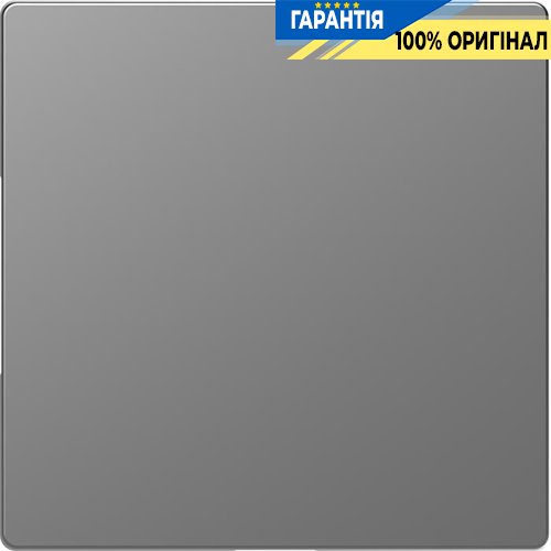 Заглушка D-Life «Нержавеющая сталь» Merten MTN4075-6036