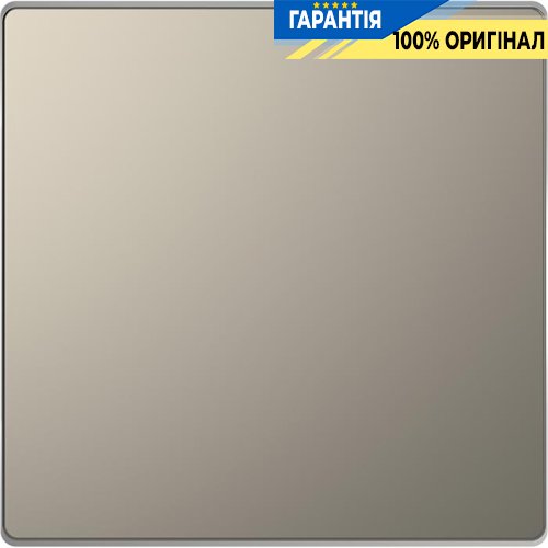 Заглушка D-Life «Никель» Merten MTN4075-6050