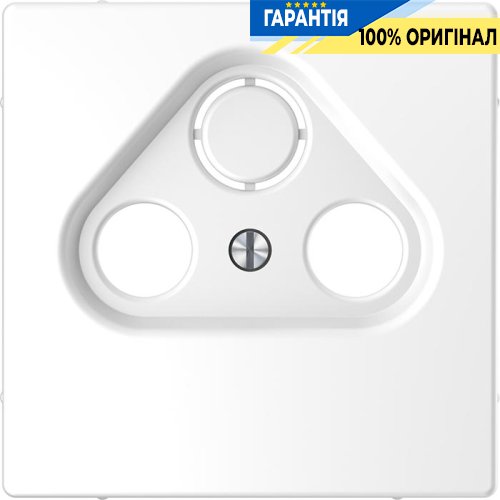 Центральная панель D-Life для TV розетки. «Белый лотос» Merten MTN4123-6035