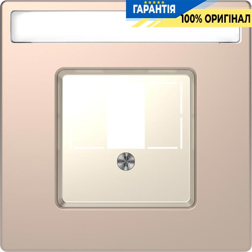Центральна панель D-Life для TAE / Audio «Шампань» Merten MTN4250-6051
