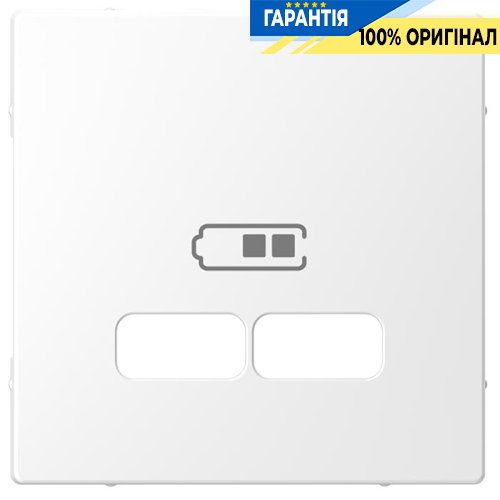 Центральная панель D-Life для USB «Белый лотос» Merten MTN4367-6035