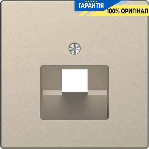 Центральная панель D-Life для 1-й RJ45 «Сахара» Merten MTN4521-6033