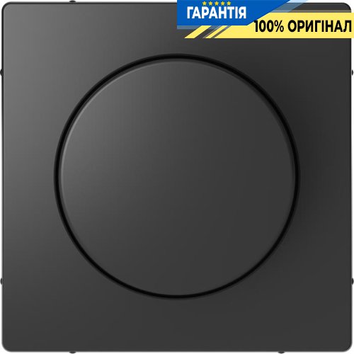 Центральная панель D-Life для поворотного диммера «Антрацит» Merten MTN5250-6034