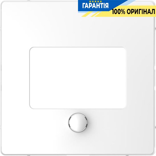 Центральная панель D-Life для сенсорного терморегулятора «Белый лотос» Merten MTN5775-6035