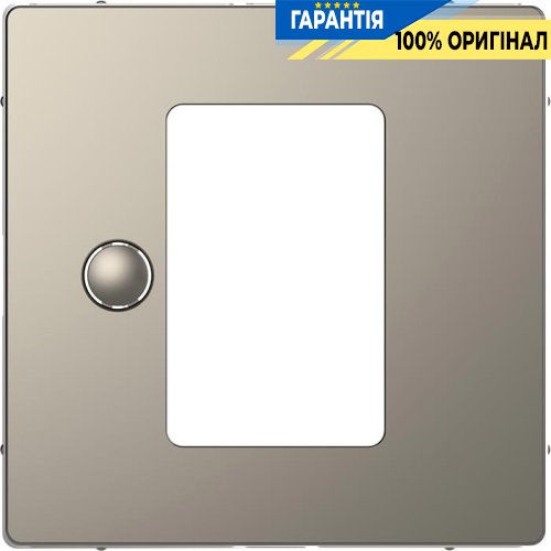 Центральная панель D-Life для сенсорного терморегулятора «Никель» Merten MTN5775-6050