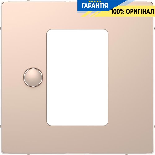 Центральная панель D-Life для сенсорного терморегулятора «Шампань» Merten MTN5775-6051