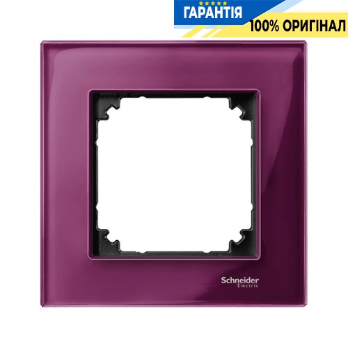Рамка скло 1-а, «Рубін», Merten M-Elegance MTN4010-3206