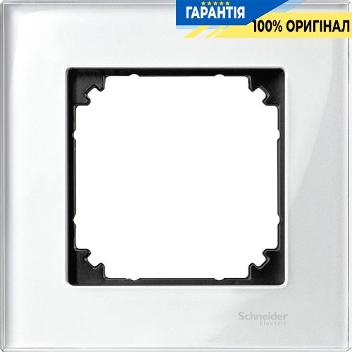 Рамка скло 1-а, «Діамант», Merten M-Elegance MTN404119