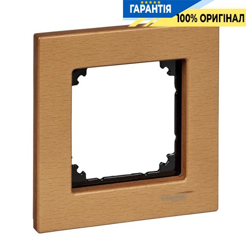 Рамка дерево M-Elegance 1-я., «Бук», Merten MTN4051-3470