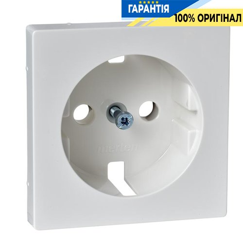 Накладка для розетки з з/к Merten SM MTN2331-0319 полярно-білий