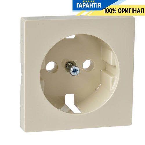 Накладка розетки з з/к Merten SM MTN2331-0344 бежевий глянець