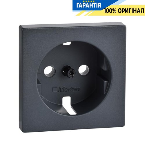 Накладка розетки з з/к Merten SM MTN2331-0414 антрацит