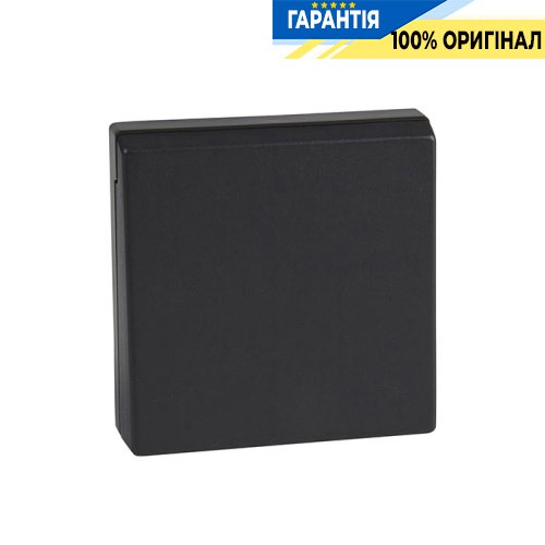 Накладка розетки с з/к шторками и крышкой Merten SM MTN2340-0414 антрацит