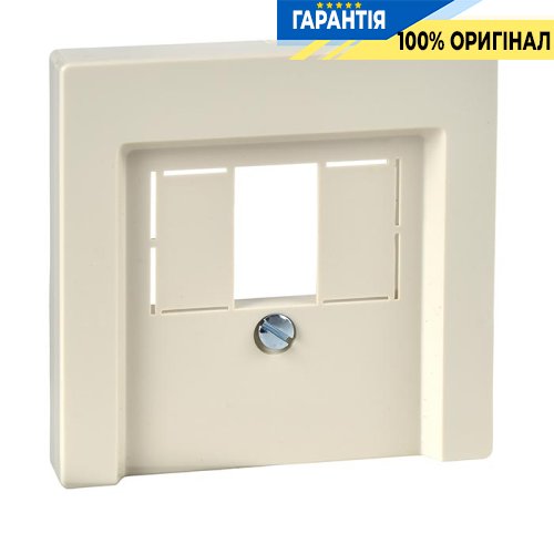 Накладка телекоммуникацонной розетки ТАЕ Merten SM MTN296044 бежевый глянец