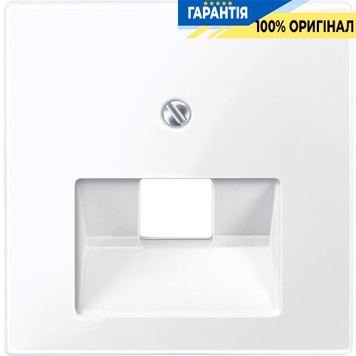 Панель розетки TF / PC 1-а Merten SM MTN296225 активний білий