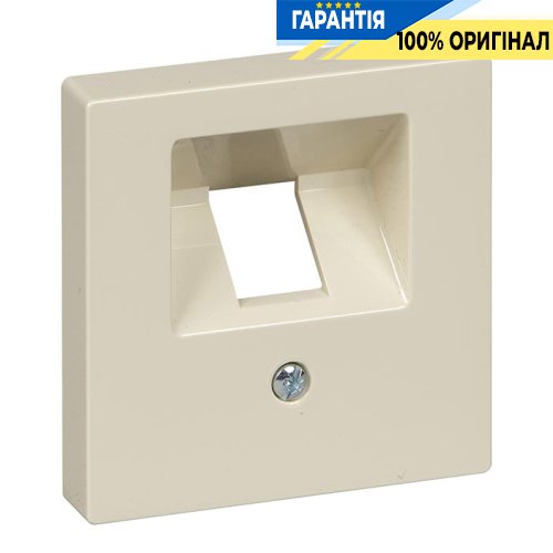 Панель розетки TF/PC 1-й Merten SM MTN296244 бежевый глянец