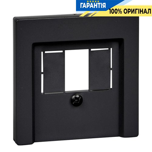 Накладка телекоммуникацонной розетки ТАЕ Merten SM MTN297914 антрацит