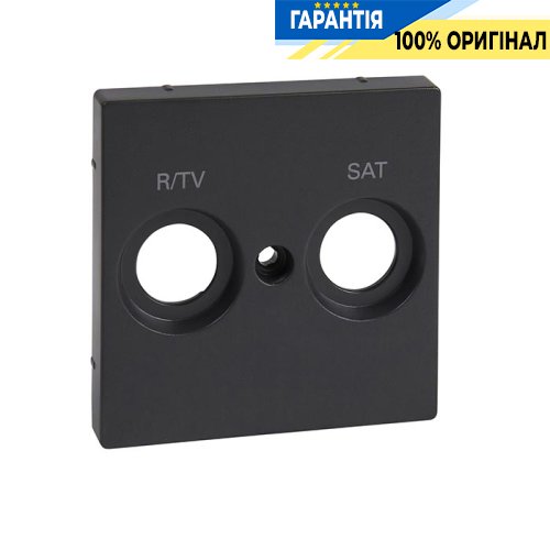 Панель розеток R / TV + SAT Merten SM MTN299214 антрацит