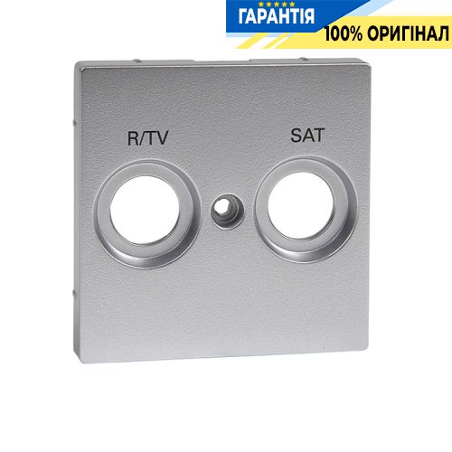 Панель розеток R / TV + SAT, Merten SM MTN299260 алюміній