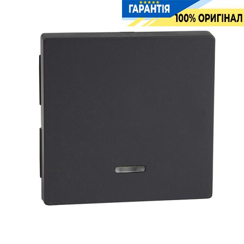 Клавіша 1-а з підсвічуванням Merten SM MTN431014 антрацит