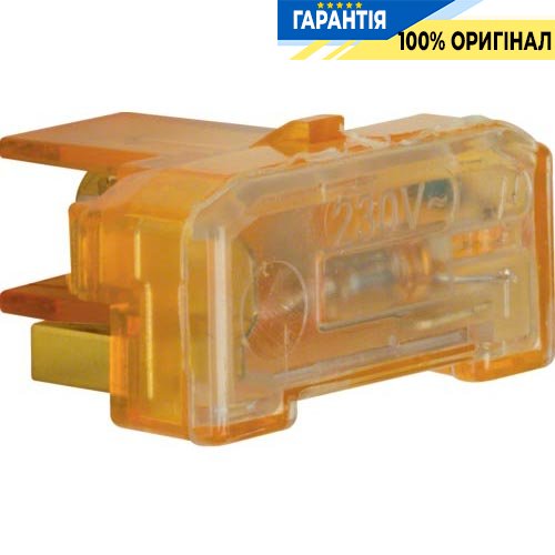 Элемент подсветки, оранжевый, 230В/0.4мА, Berker 167504