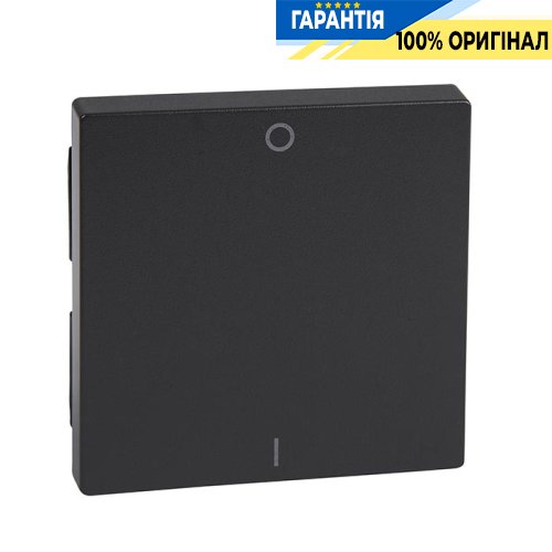 Клавиша 1-я с пиктограммой вкл./откл. Merten SM MTN433214 антрацит