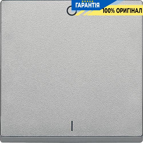 Клавіша 1-а з піктограмою вкл. / вимк. Merten SM MTN433260 алюміній