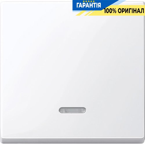 Клавіша 1-а з підсвічуванням Merten SM MTN436025 активний білий