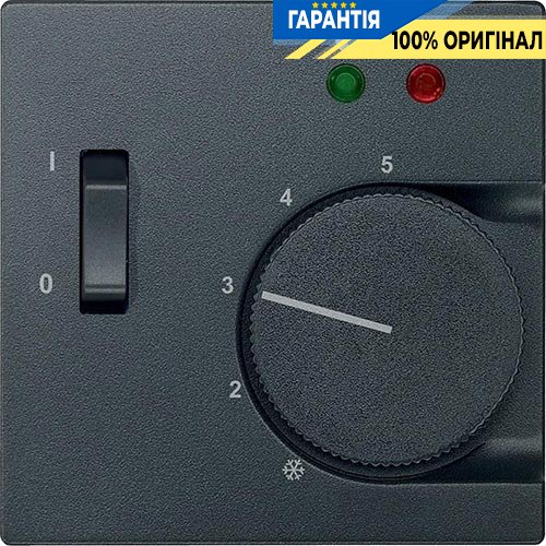 Панель регулятора тёплого пола Merten SM MTN535814 антрацит