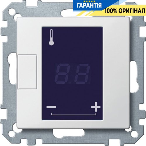 Центральна плата для сенсорного терморегулятора теплої підлоги Merten SM MTN5775-0319 полярно-білий