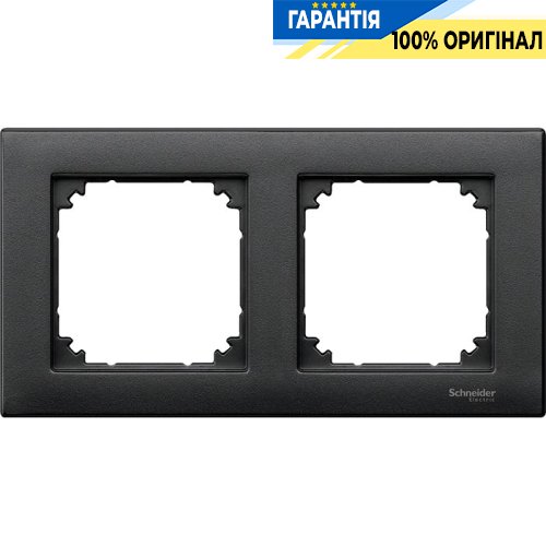 Рамка 2-а Merten M-PLAN MTN486214 антрацит