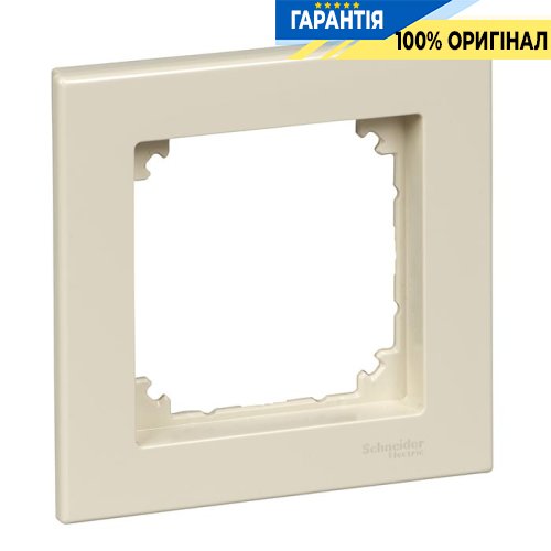 Рамка 1-постовая Merten M-PLAN MTN515144 бежевый