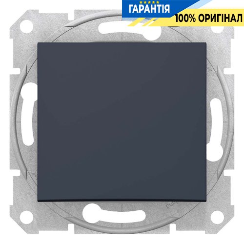 Вимикач 1-кл. (графіт) «Sedna» Schneider Electric SDN0100170