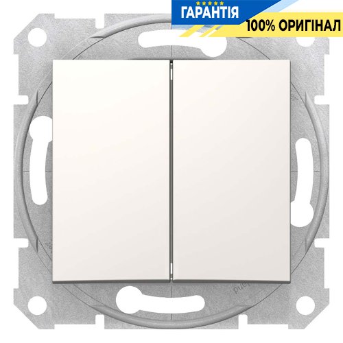 Вимикач 2-кл (слонова кістка) Sedna Schneider Electric SDN0300123