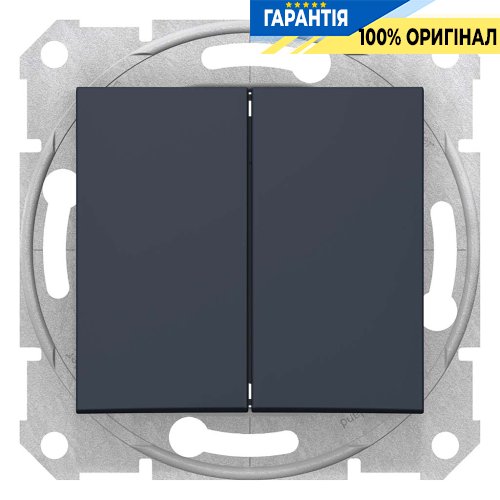 Переключатель 2-кл. графит «Sedna» — Schneider Electric SDN0600170