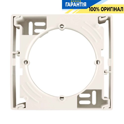 Коробка для зовнішнього монтажу (слонова кістка) Sedna Schneider Electric SDN6100123