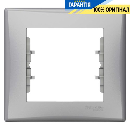 Рамка 1-я цвет алюминий Schneider Electric SDN5800160
